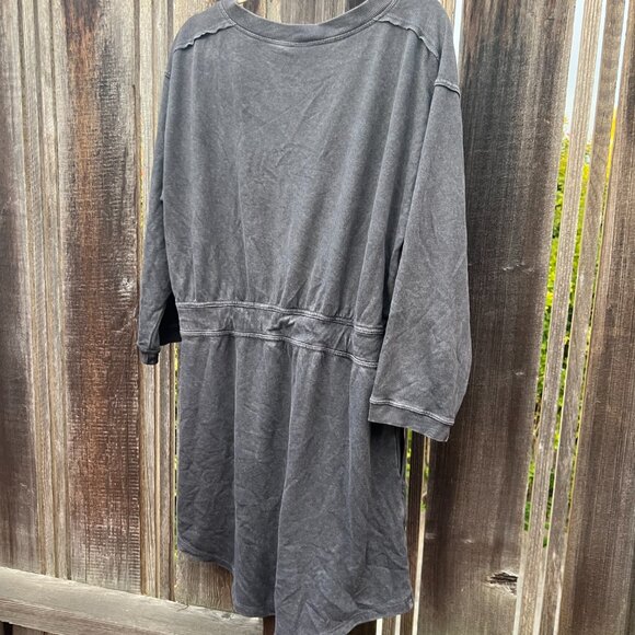 Size L - Daily Practice by Anthropologie Utility Mini Dress NWT - Picture 5 of 6